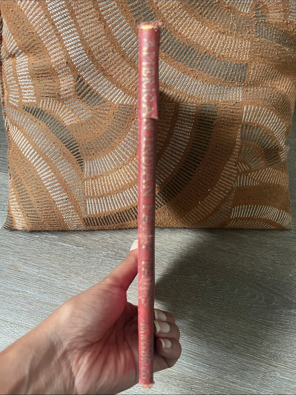 American Indian Fairy Tales Hardcover Book - W.T. Larned 1935